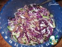 Салат с мясом и краснокочанной капустой ингредиенты