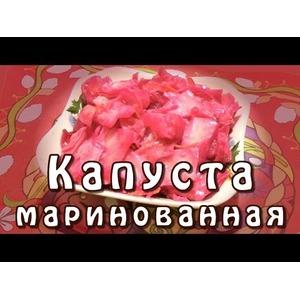 Капуста маринованная со свеклой