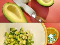 Салат из крабовых палочек с авокадо и куриной грудкой ингредиенты