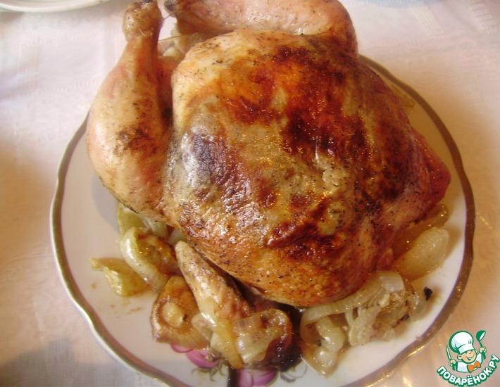 Рецепт: Курица Имбирная