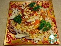 Салат с кальмарами по-вьетнамски ингредиенты