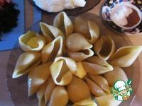 Итальянские ракушки А море Italiano ингредиенты