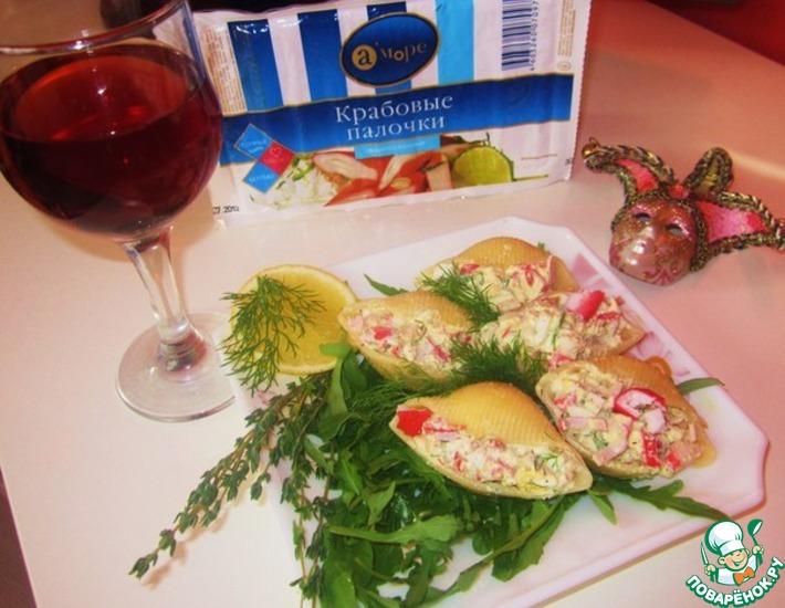 Рецепт: Итальянские ракушки А море Italiano
