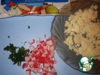 Ароматные слоечки с крабовой начинкой, грибами и тимьяном А море  ингредиенты