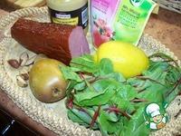 Салат из мангольда и груши ингредиенты