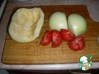 Курочка в крапивно-овощной подливке ингредиенты