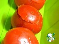 Запеченные томаты с маринованным тофу ингредиенты