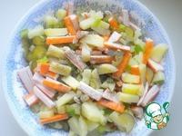 Картофельный салат с крабовыми палочками ингредиенты
