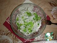 Салат из белой редьки с зеленью ингредиенты