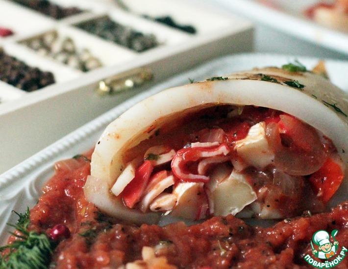 Рецепт: Неаполитанские кальмары-гриль