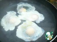 Яйца-пашот и копченый лосось с оладьями ингредиенты