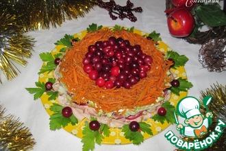 Рецепт: Салат Новогодняя феерия