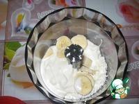 Творожно-банановый десерт с шоколадом ингредиенты