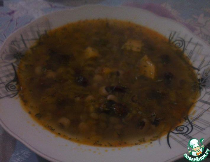 Рецепт: Хадия аши-суп с крупами
