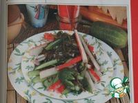 Салат с морской капустой и огурцом ингредиенты