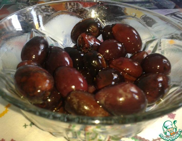 Рецепт: Соление маслин и оливок-простой способ