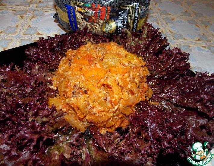 Рецепт: Овощное рагу с рисом