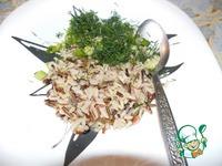 Салат из огурца и смеси риса Акватика ингредиенты