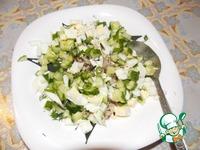 Салат из огурца и смеси риса Акватика ингредиенты