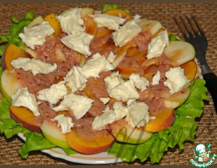 Рецепт: Закусочный салат с клюквенным соусом