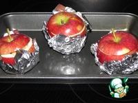 Печеные яблоки с сухофруктами и кедровыми орешками ингредиенты