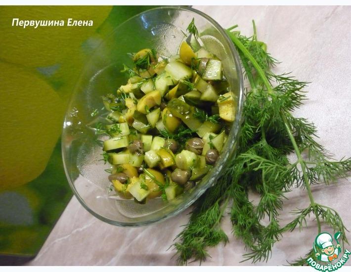 Рецепт: Салат Зелененький