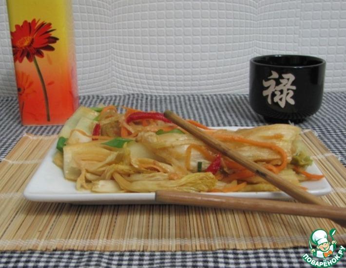 Рецепт: Кимчхи (кимчи) из пекинской капусты