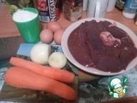 Печеночные котлеты с морковью ингредиенты