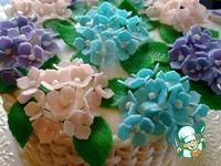 Торт Корзина с цветами ингредиенты