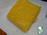 Тартинки из поленты с брусничным соусом и сыром ингредиенты