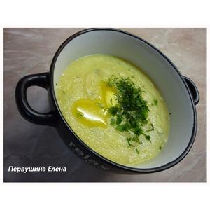 Манная каша на курином бульоне