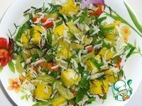 Салат из риса, тыквы и болгарского перца ингредиенты