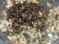Песочный рожок с начинкой из дикого риса ингредиенты