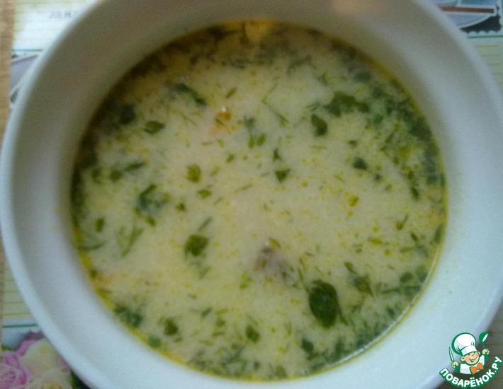Рецепт: Суп с гусиными потрохами