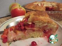 Бруснично-яблочный пирог ингредиенты