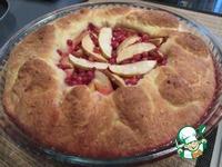 Бруснично-яблочный пирог ингредиенты