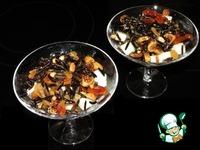 Дикий десерт с сухофруктами и орехами ингредиенты