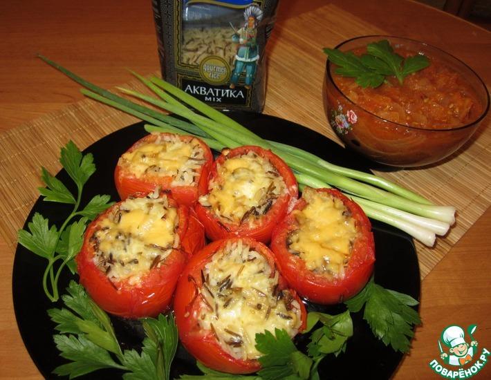 Рецепт: Фаршированные помидоры Дикие бомбочки