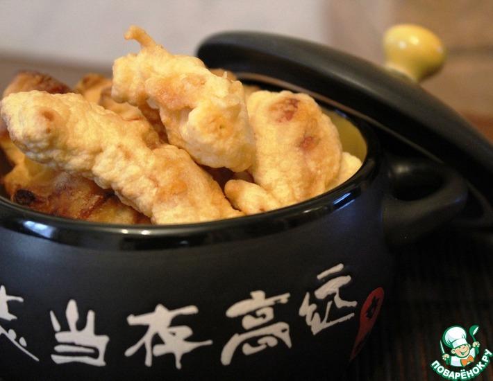 Рецепт: Темпура из бекона по-японски