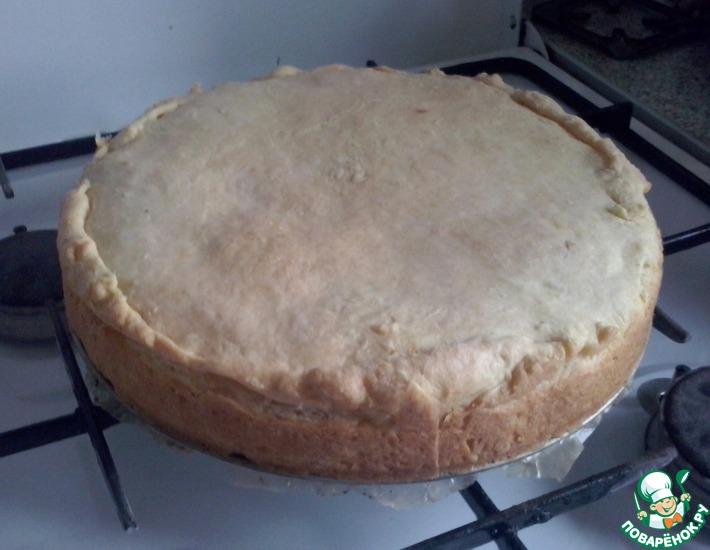 Рецепт: Сырно-луковый пирог