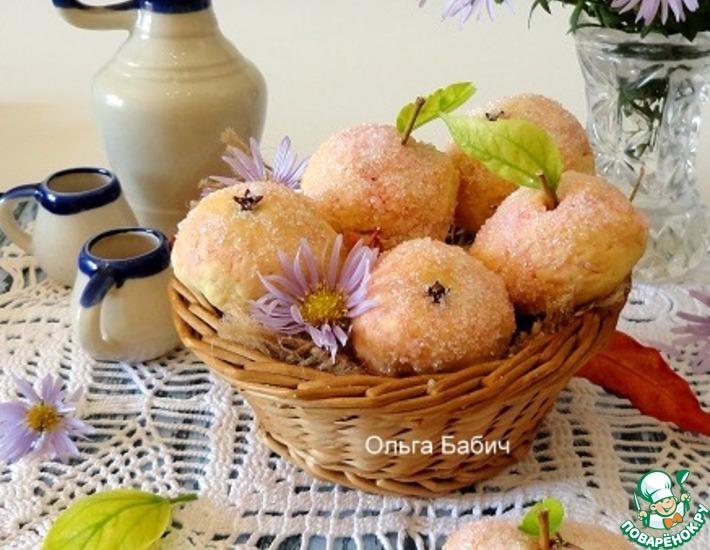 Рецепт: Печенье Яблочки детства