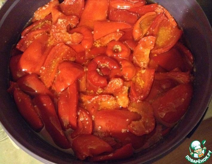 Рецепт: Болгарский перец сладкий маринованный