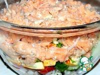 Рисовый салат с лососем ингредиенты