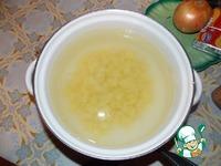 Сырный суп с шампиньонами и рисом ингредиенты