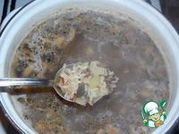 Сырный суп с шампиньонами и рисом ингредиенты