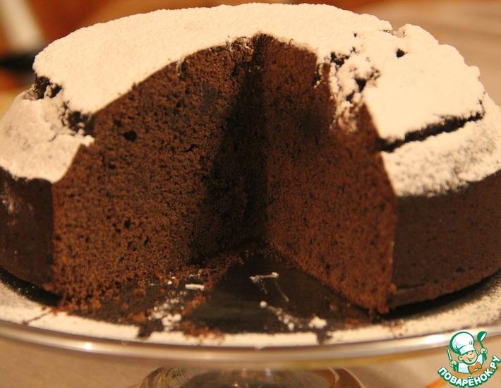 Рецепт: Финико-шоколадный пирог
