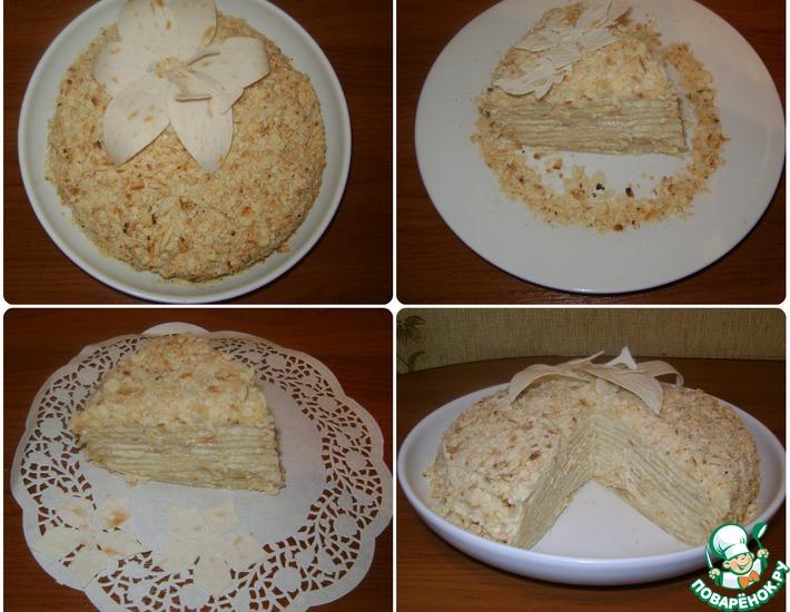 Рецепт: Торт Наполеон на сковороде