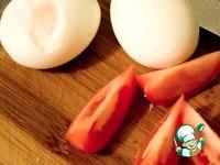 Овощной салат с курицей и яйцом ингредиенты