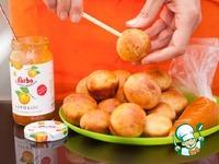 Мини-пончики с абрикосовым конфитюром ингредиенты
