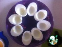 Фаршированные яйца Перекус ингредиенты